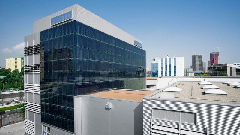 Das Head Office von Festo Spanien in Barcelona.