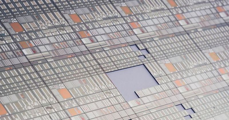 Diced-GaN-Wafer: Die Sieger-Entwürfe werden in den kommenden 650-V-GaN-Devices der MPW (Multi-Project Wafer) von imec in Prototypen umgesetzt.
