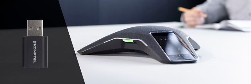 Der USB-2.0-Adapter BT30 ist mit der Konferenzlösung Konftel 800 kompatibel.