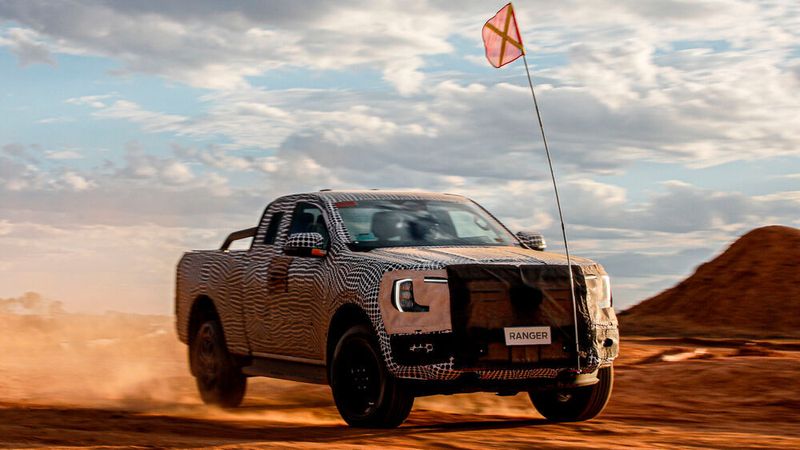 Ende des Jahres debütiert der neue Ford Ranger. Ab 2024 wird er auch in einer elektrifizierten Variante erhältlich sein.