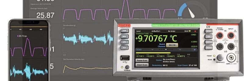 3) Moderne Digitalmutlimeter verwenden eine eingebettete App, um sich mit dem IoT-Datenstreaming-Dienst Initial State zu verbinden, der Datenströme direkt vom DMM-Gerät überwachen und protokollieren kann.