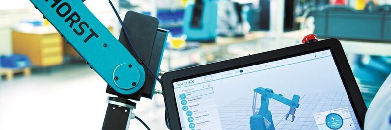 Mit HorstFX steht Anwendern eine schnelle und einfache Benutzeroberfläche für den Roboter zur Verfügung.