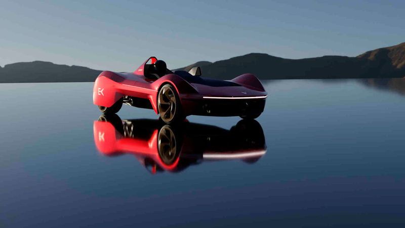 Nur 738 Kilogramm soll der Ekonk von Vazirani Automotive wiegen.