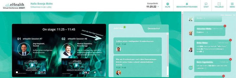 Die Premiere der Virtual Conference eHealth überzeugte die zahlreichen Teilnehmer