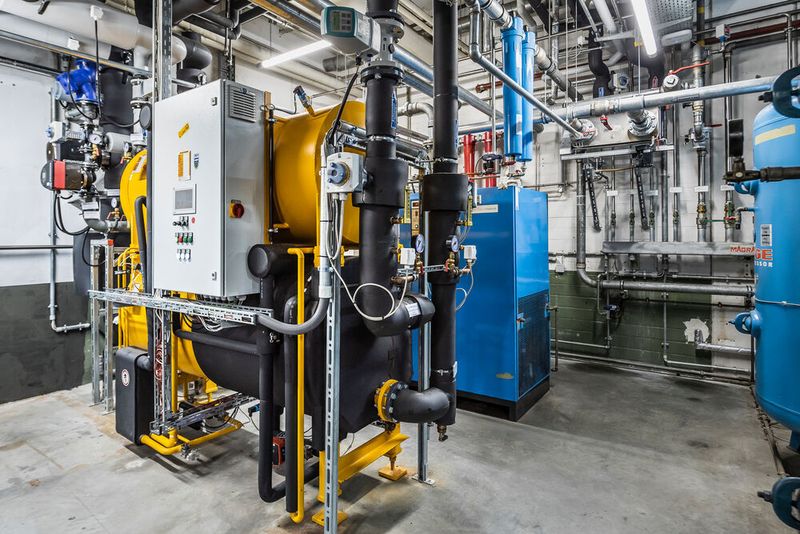 Eine optimierte und kombinierte Druckluft, Wärme- und Kältebereitstellung spart am Wago-Standort Sondershausen eine Million Kilowattstunden an Energie ein.