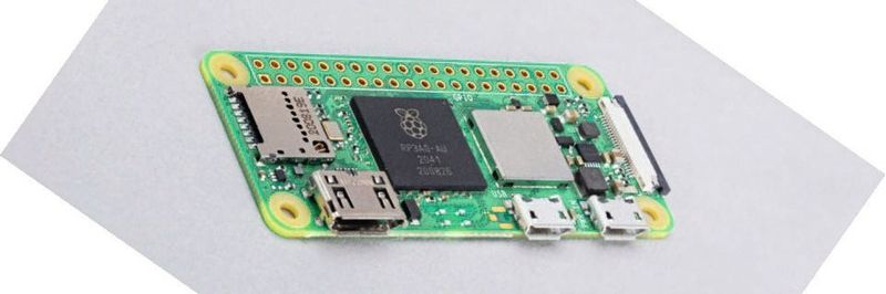 Raspberry Pi Zero 2 W: basierend auf Raspberry Pis neuem RP3A0 System-in-Package.