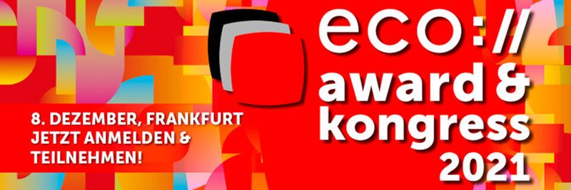 Die Nominierten der eco://awards 2021 stehen fest; die renommierte Auszeichnung der Internetwirtschaft verleiht eco im Rahmen der Cloud Expo Europe.