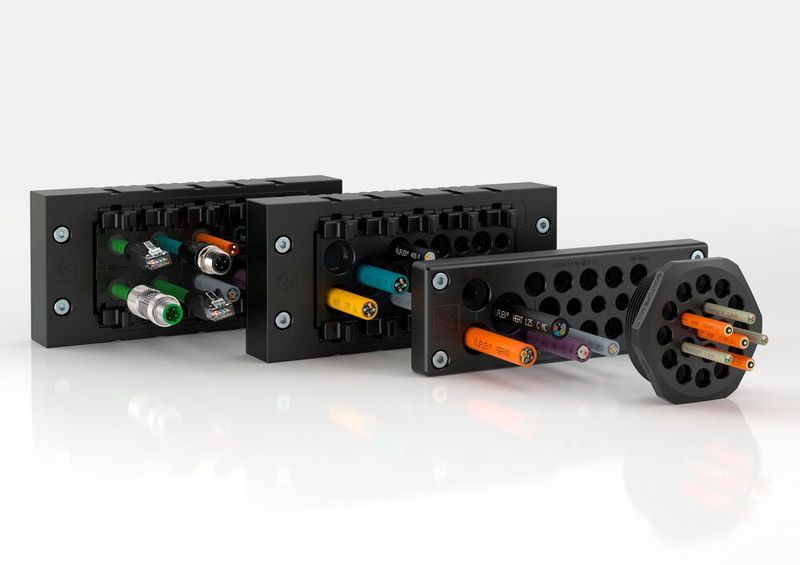 Mit der Skintop Multi-M lassen sich die Leitungen besonders platzsparend anordnen.