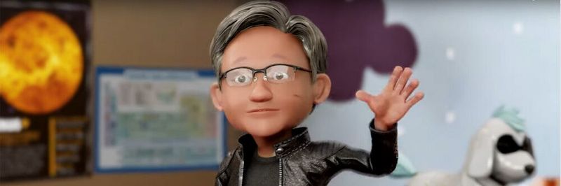Auf der virtuellen Veranstaltung „Nvidia GTC“ Hat Nvidia-Chef Jensen Huang einen Avatar seiner selbst vorgestellt, der nicht nur mittels KI erzeugt wird, sondern auch Wissensfragen beantworten kann: „Welches sind die größten Bedrohungen des Klimawandels?“ - „Wie suchen Astronauten nach neuen Planeten?“ - „Welche Rolle spielen Proteine in unseren Zellen?“ - „Toy me“ beantwortet die Fragen nahezu in Echtzeit.