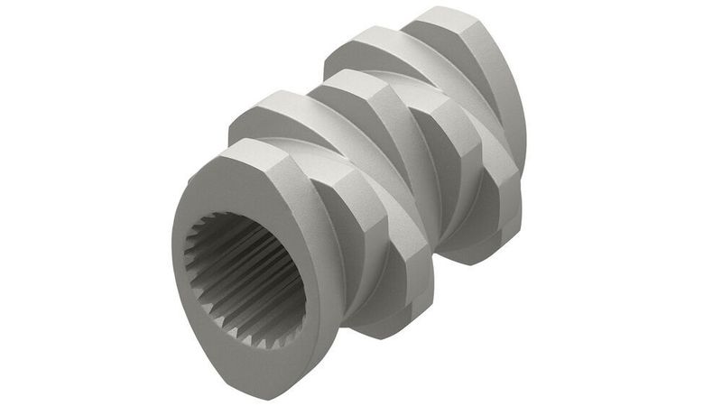Doppelschneckenextruder-Mischelemente werden zum Mischen, Compoundieren und Verarbeiten von viskosen Materialien eingesetzt. 420 SS ist aufgrund seiner hohen Härte und Korrosionsbeständigkeit ein wichtiger Werkstoff in diesen Anwendungen.