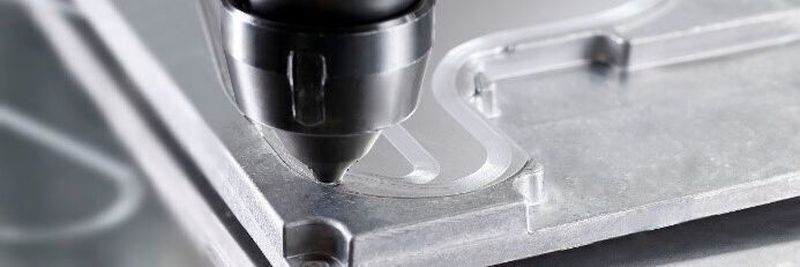 In friction stir welding, the workpieces are joined using friction, pressure, and heat. This results in a durable, media and pressure-tight weld seam.