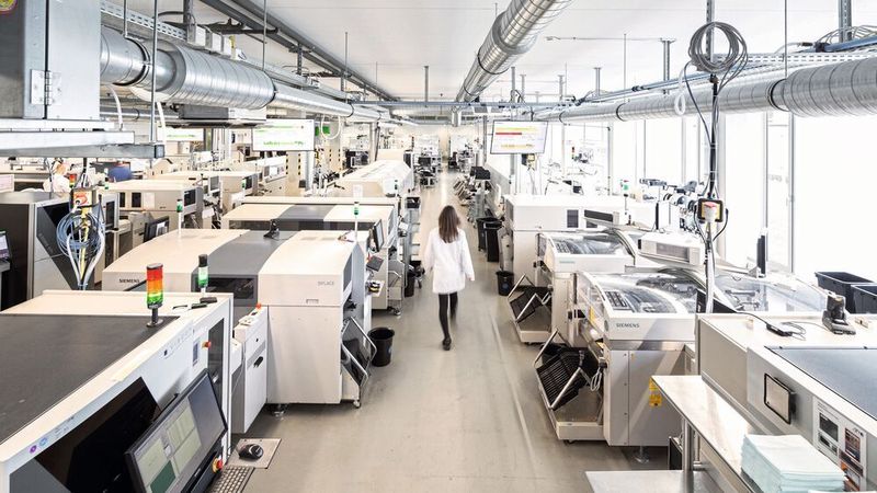 Die Produktion bei Sero.