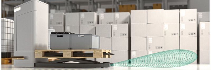 Das USi-Safety-System von Pepperl+Fuchs lässt sich flexibel in AGVs integrieren.
