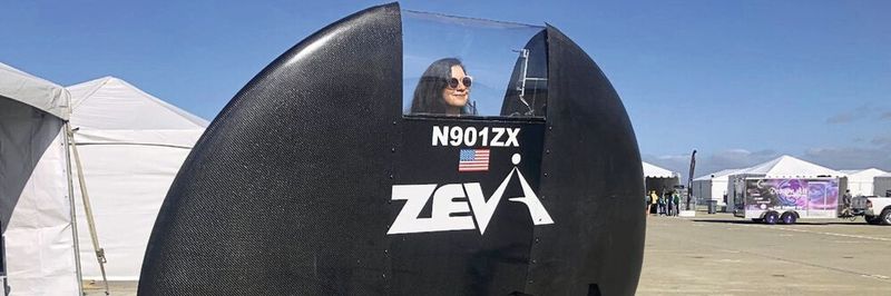 Zevas Ein-Personen-eVTOL-Fluggerät – eine fliegende Untertasse mit interessanten Vorteilen.