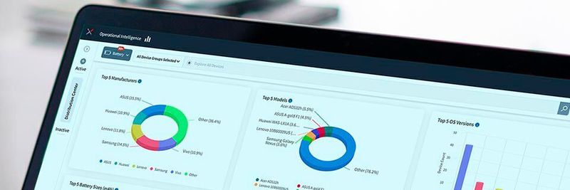 Operational Intelligence ist eine der Kernfunktionen von SOTI XSight.