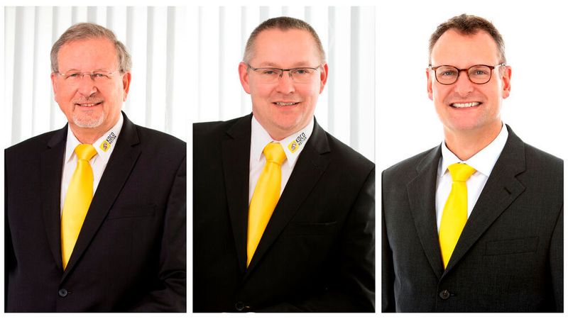 Von links: Gerhard Kocherscheidt, Olaf Kämmerling und Gerrit Kocherscheidt.