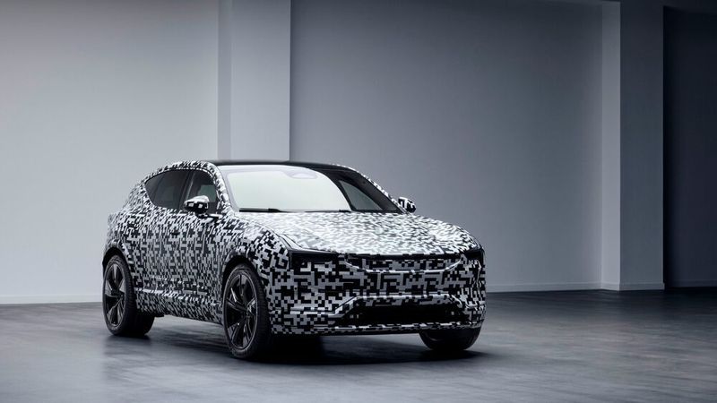 Vorschau auf das Elektro-SUV Polestar 3, das 2022 auf den Markt kommt.