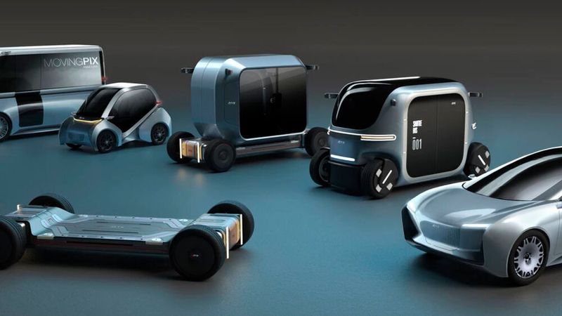 Mit ihrem Skateboard-Chassis-Konzept will das Startup Pix Moving die Mobilität und die gesamte Struktur von Städten neu erfinden.