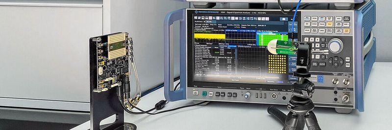 Chipsätze für Mobilfunk: Rohde & Schwarz testet zusammen mit Sivers Semiconductors HF-Chipsätze bis 71 GHz.