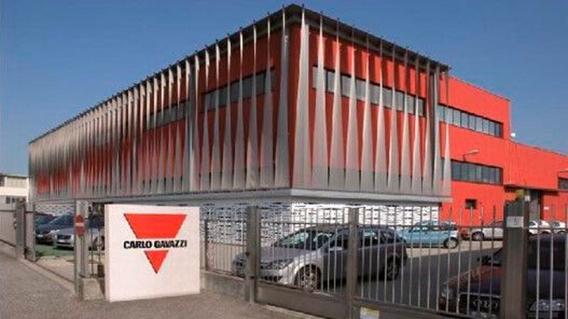 Die Zentrale von Carlo Gavazzi in Italien.