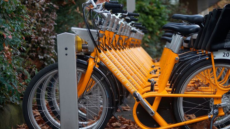 Vor allem Fahrräder stehen für den Weg zur Arbeit hoch im Kurs.