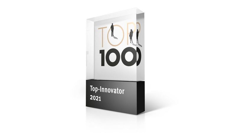 Das Siegel "Top 100" wird jedes Jahr an besonders innovative Unternehmen verliehen.