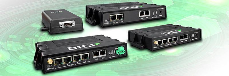 Digi Connect EZ – moderne Geräteserver mit bis zu vier seriellen Anschlüssen.