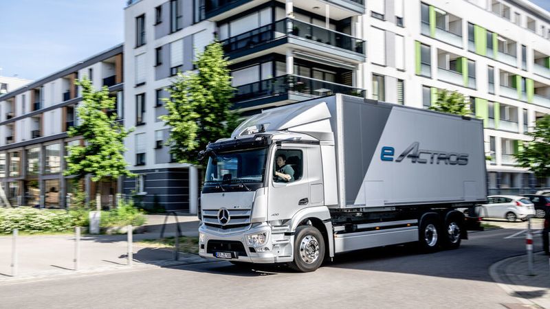 E-Actros von Daimler Truck.