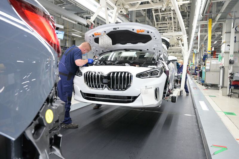 BMW-Fertigung im Werk Leipzig.