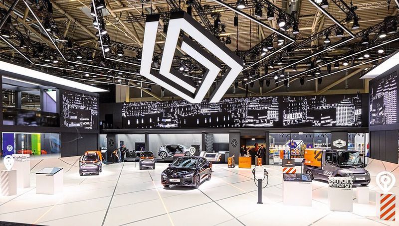 Renault nutzte seinen Stand auf der IAA in München zwischenzeitlich für die Präsentation seiner Mobilize-Produktfamilie.