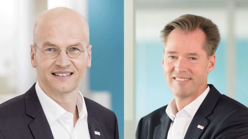 Markus Heyn (r.) übernimmt die Aufgaben von Harald Kröger in der Bosch-Geschäftsführung.