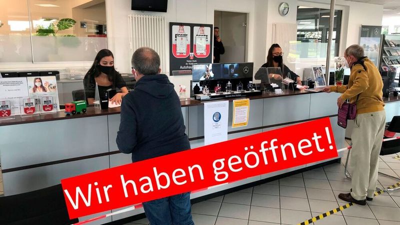 Wie hier das Autohaus Durst haben viele Betriebe zwischen den Jahren geöffnet – aber nicht alle.