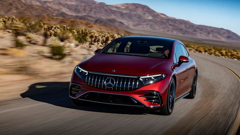 Das erste Elektroauto von AMG: Der Mercedes-AMG EQS 53 4Matic+.