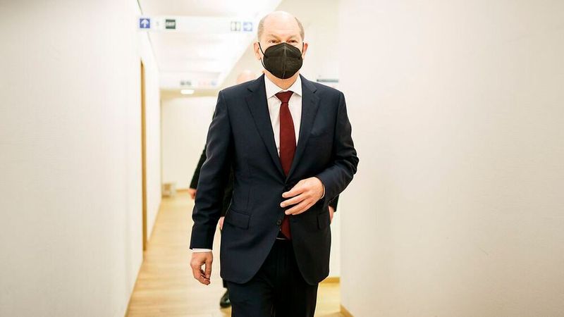 Für Olaf Scholz ist es die erste Corona-Gipfel in seiner Funktion als Bundeskanzler.