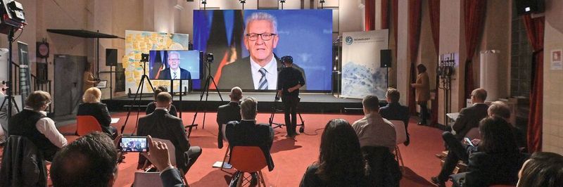 Bestätigung für den bisherigen und den weiteren Weg: Ministerpräsident Winfried Kretschmann hob in seinem Videobotschaft die Rolle der Medizintechnik für Baden-Württemberg und damit die Bedeutung des Visionsprozess hervor.