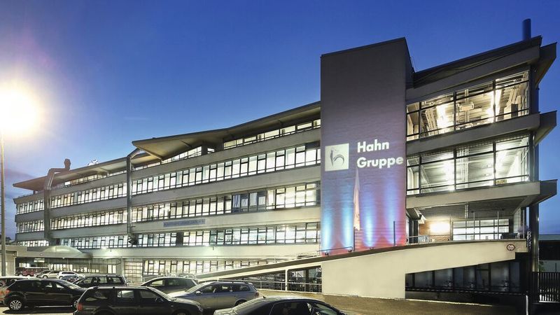 Die Zentrale der Hahn-Gruppe in Fellbach.