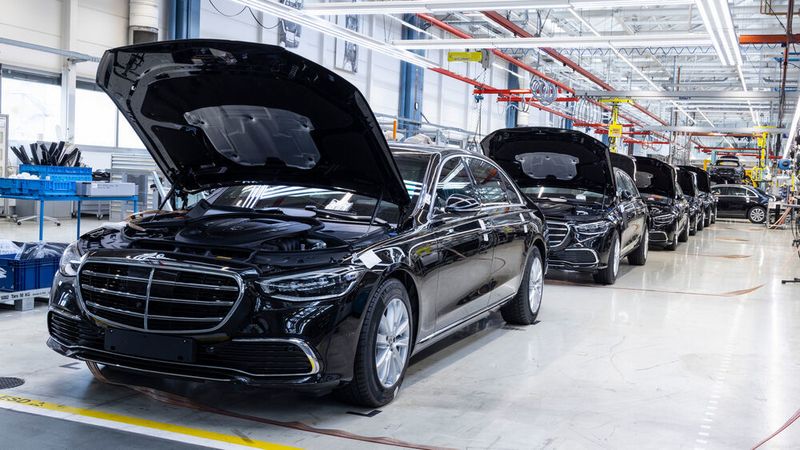 Die Marke Mercedes verkaufte im letzten Jahr fünf Prozent weniger Fahrzeuge.
