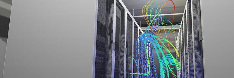 Die Datacenter-Management-Software „6SigmaDCX“ erlaubt Anwendern:innen ein digitales Abbild ihres:r Rechenzentren zu erstellen.