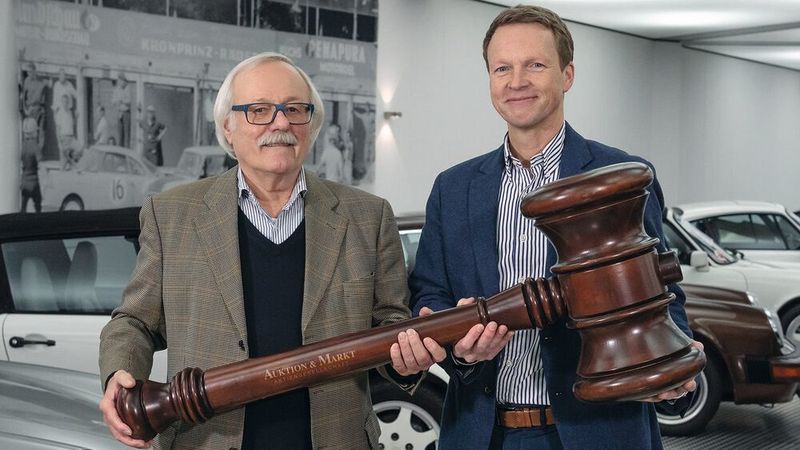 Karl Rolf Muth (links) und Günter Kaufmann