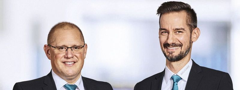 Matthias Herr (rechts), bisher Geschäftsleiter Business Development, wurde zum dritten Geschäftsführer von Neugart berufen. Seine bisherige Position übernimmt Swen Herrmann (links), zuletzt Vertriebsleiter.