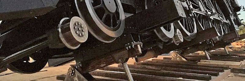 Filmdreh zu „Mord im Orientexpress“: Seilzuggeber-Anwendung von Siko.