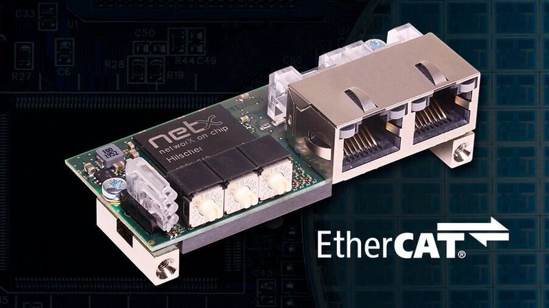 Das neue Kommunikationsmodul hat unter anderem eine Ether-Cat Slave Netzwerkschnittstelle für Geräte der Halbleiterfertigungsausrüstung.