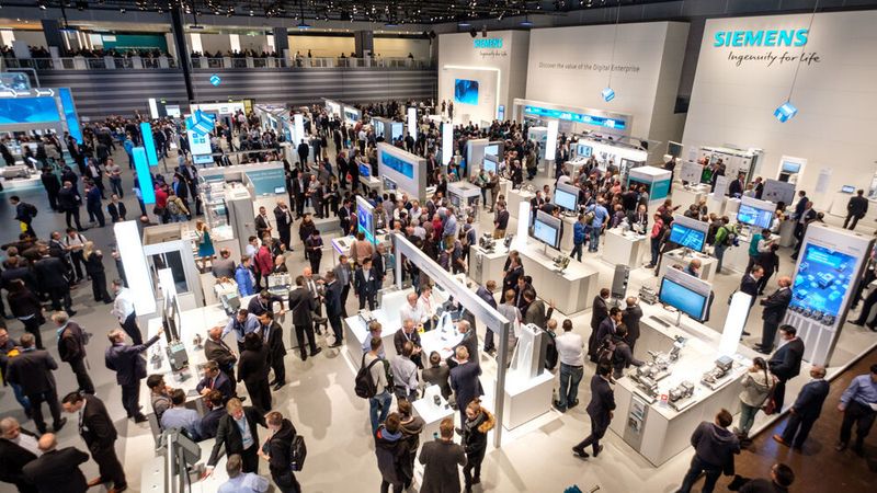 Könnte es so bald wieder auf der SPS in Nürnberg aussehen? In Kürze will der Messeveranstalter das Konzept für die SPS 2022 vorstellen.