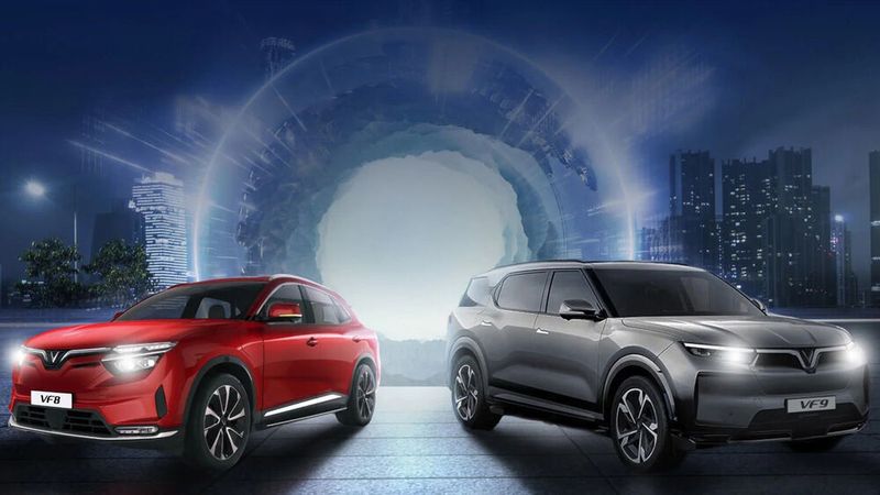 Der vietnamesische Autobauer Vinfast bietet seine Modelle VF 8 und VF 9 inzwischen zur Reservierung in Deutschland an.