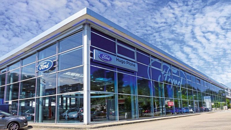 Der Ford-Store in Hamburg-Fuhlsbüttel.