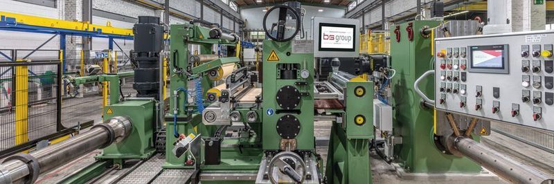 Die Grillo-Werke produzieren mit der neuen Längsteilanlage hochpräzise, kundenspezifische Spezialbänder auf Zinkbasis.