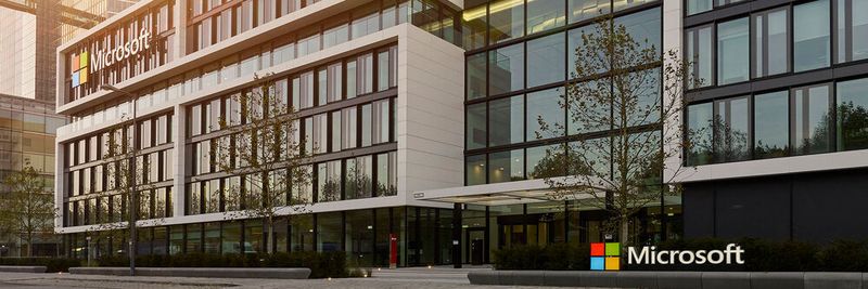 Die Unternehmenszentrale von Microsoft Deutschland ist in München (Schwabing) angesiedelt.