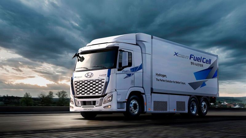 Hyundai hat seinen H2-Lkw in der Schweiz bereits auf der Straße.
