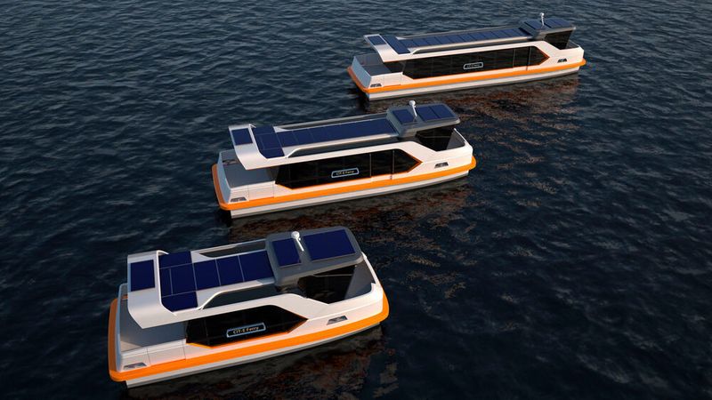 Die Fassmer-Werft hatte im Herbst die Elektro-Fähre CIT-E-Ferry vorgestellt.