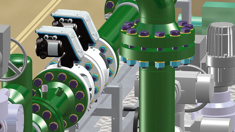 Dank genormter Formteile und der 2D/3D-Durchgängigkeit von Hi-CAD erstellen Konstrukteure Rohrleitungs- und Anlagenverläufe schnell und unkompliziert.